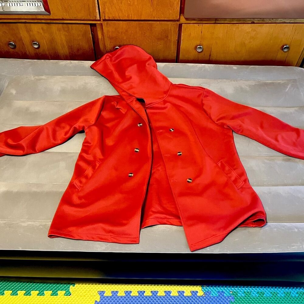 Unbranded Women's Red and Orange Coat